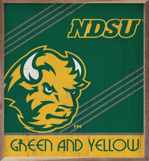 Retro Poster North Dakota State University